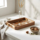 Wooden Tray Set 2 Pcs